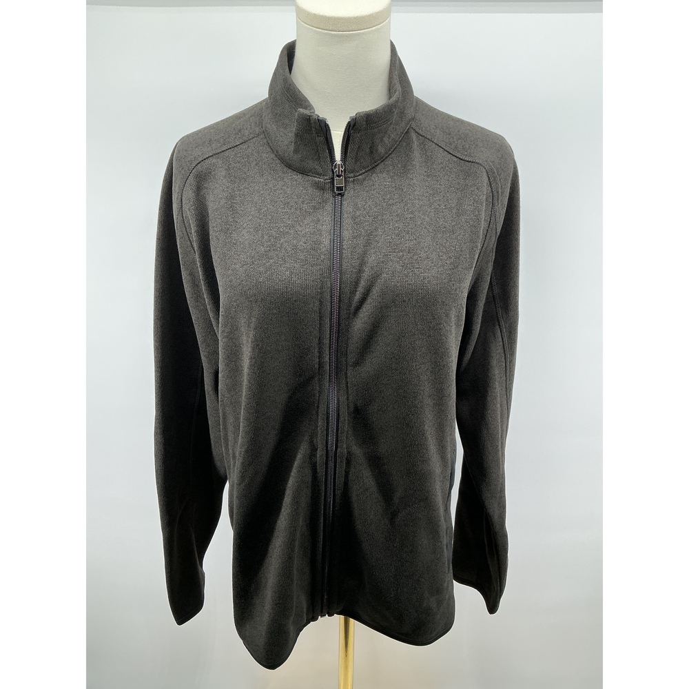 Sweater-Knit Fleece Full-Zip Jacket